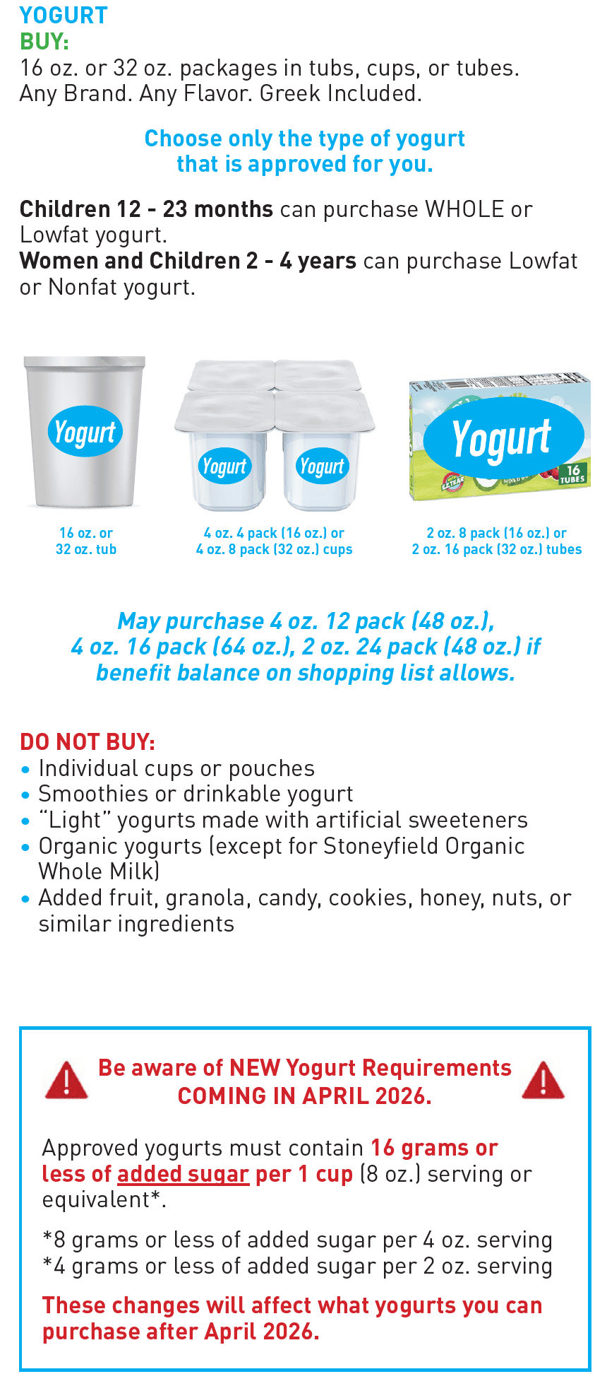 AL WIC Milk and Milk Substitutes image