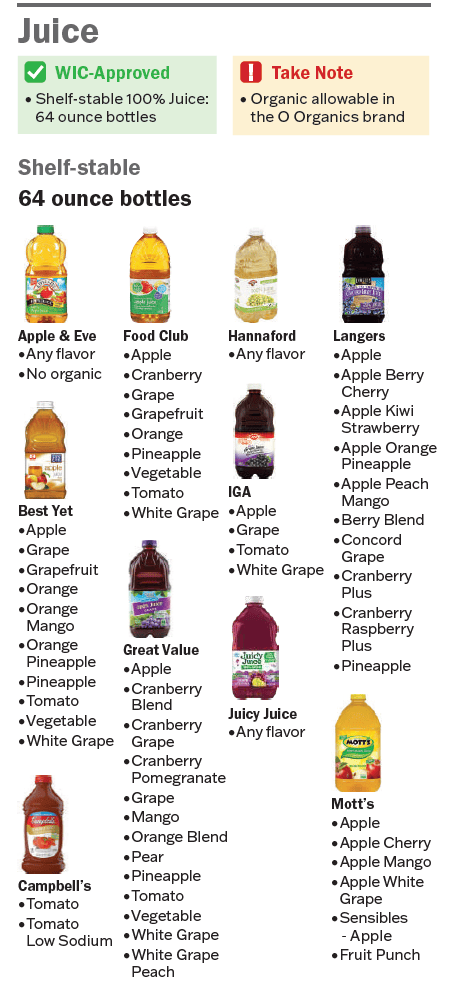 VT WIC Juice image