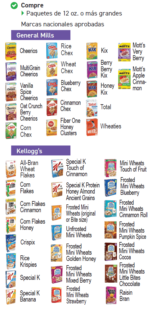 IA WIC Cereal imagen