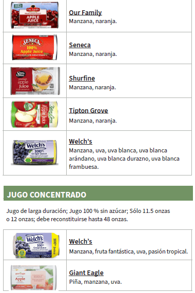 OH WIC JUGO IMAGEN