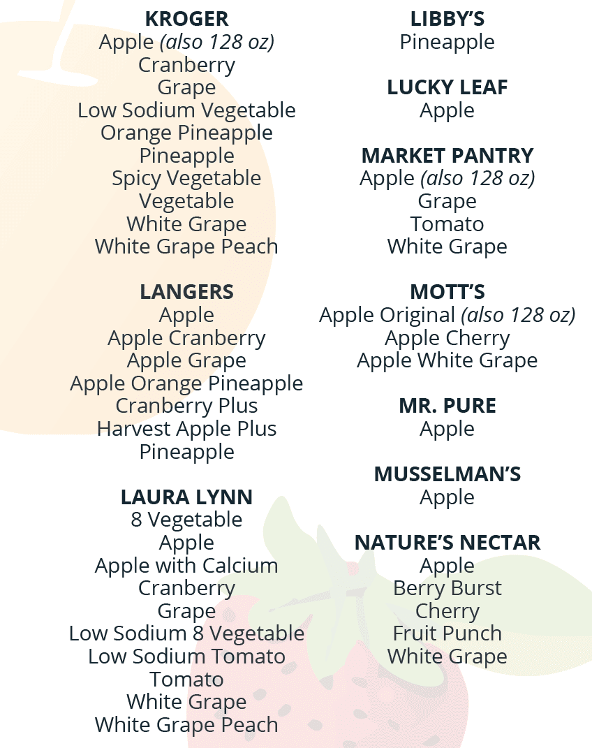 TN WIC Juice image