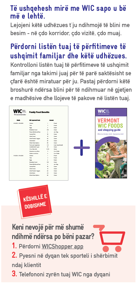 VT WIC Të hash mirë me WIC