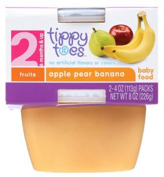 Tippy toe recall image Tippy Toes baby food