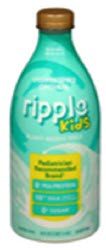 Ripple Kids soy and plant beverage unsweetened