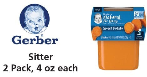 Gerber 2 pack, 4 oz