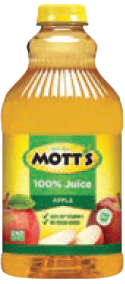 MA WIC Motts juice image