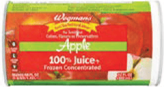 MA WIC Wegmans frozen juice image
