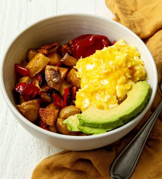 Potato Breakfast Bowl for Dinner