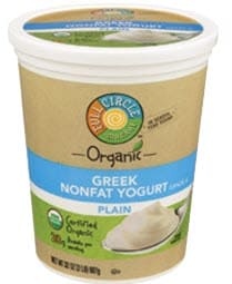 Full Circle brand yogurt