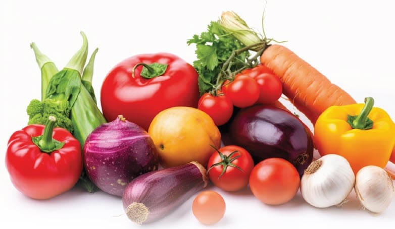 Multiple vegetables